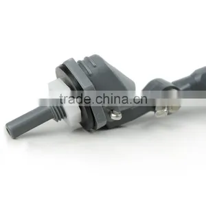 Mini Plastic Float Valve, Tank Mount, Adjustable Arm, 1.5 Gpm at 60psi 1/4" Barbed thumbnail-4