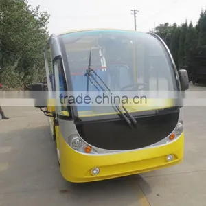 2015 Yellow Customized Electric Tourist Bus thumbnail-3