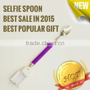 2015 Hot Selling Selfie Stick With Spoon Made In China thumbnail-2