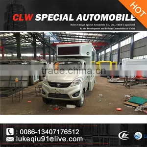 2016 Outdoor Led Video Board Advertising Billboard Truck for Sale thumbnail-3