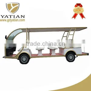 14 Seats Personal Transport Electric Tourist Bus Golf Vehicle thumbnail-1