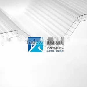 100% Virgin Material PC Corrugated Sheet With Ten Years Warranty thumbnail-1