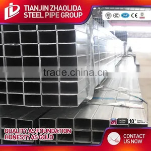 1 / 2 Inch - 4 Inch Dia Cold Rolled Hot Dipped Galvanized Square Hollow Sections With Price per Ton thumbnail-1