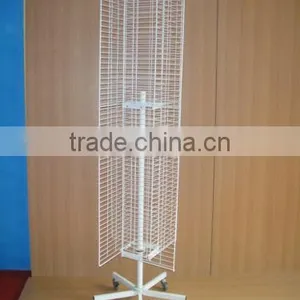 4-Sides Portable Rotating Jewelry Display Stand thumbnail-1