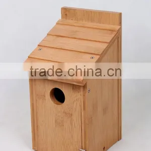 Bamboo Bird House for Wholesale thumbnail-2