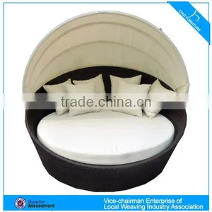 Modern Synthetic Rattan Furniture Outdoor Hotel Wicker Sunbed (GB-10D) thumbnail-1