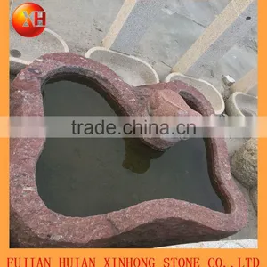 Dancing Stone Water Fountain With Frog thumbnail-2