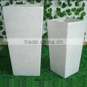 2017 European Style Tall Tapered Square Planter for Sale thumbnail-5