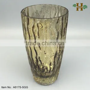 Quality Wave Patten Chinese Blown Antique Vase thumbnail-1