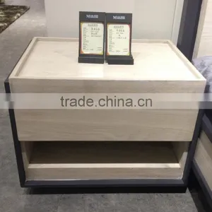 Modern Simple Design Side Table Wood Nightstands For Bedroom Furniture thumbnail-1