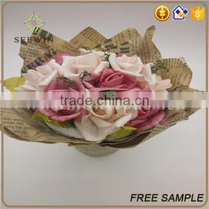 Wholesale Waterproof Kraft Paper Flower Pot Covers thumbnail-2