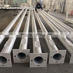 China Supplier 6m Double Arm Street Light Pole thumbnail-3