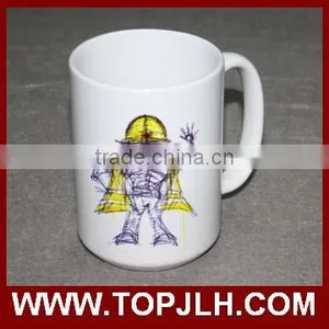 Holiday Custom Logo Printable 15 oz White Mug for Dye Sublimation thumbnail-6