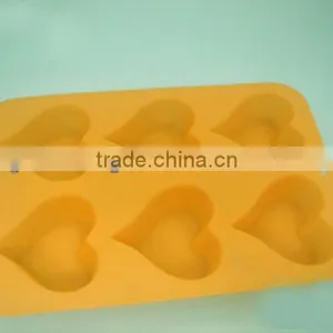 Customized Shape Hot Sale Heart-shaped Silicone Cake Mold FDA thumbnail-5