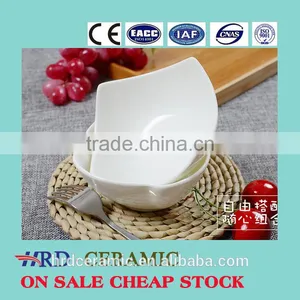 Stocked White Porcelain Small White Ceramic Pet Bowl Dog Bowl thumbnail-1