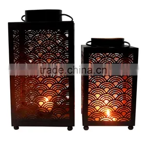 Metal Square Lantern thumbnail-1