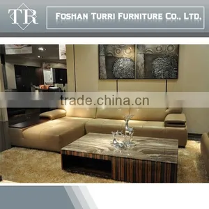 K232 Italy Genuine Leather Sofa Modern Leather Corner Sofa Design thumbnail-5