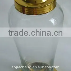 4L Glass Ginseng Bottle With Metal Rack PJ13B thumbnail-1