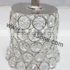 Votive Candle Holder Glass Candle Holder With Color Crystal Candle Holder thumbnail-6