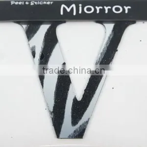 Mirror Wall Sticker Letter V thumbnail-1