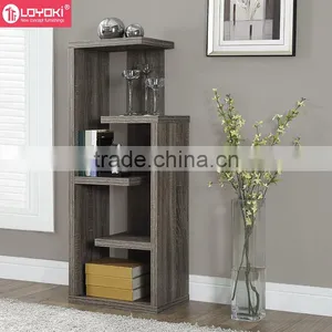 Living Room Wood Modern Book Store Shelves Living Room Book Storage 4 Tier Wood Display Bookcase thumbnail-2