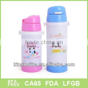 Baby Plastic Vacuum Flask With Colorful Design thumbnail-1