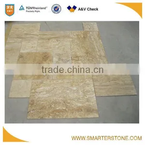 Lemon Yellow Travertine Marble for Paving thumbnail-1
