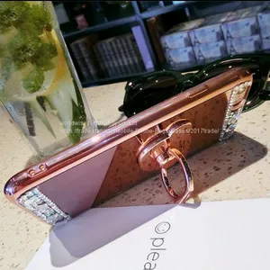 Electroplating Silicone Cell Phone Shell Diamond Mobile Phone Cases for IPhone7/7Plus/6/6s/6plus/6splus Soft Tpu Housing thumbnail-2