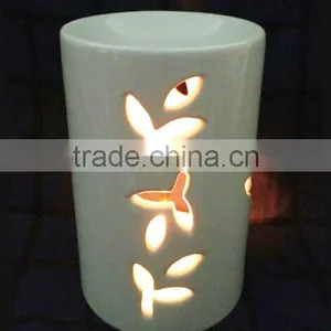 Factory Supply Ceramic Tealight Candle Wax Warmer Oil Burner thumbnail-1
