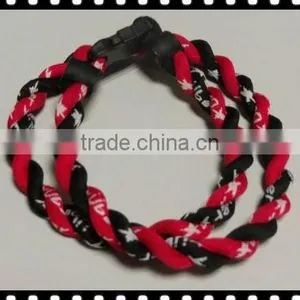 Hot Twist Sport Titanium Necklace,factory Price thumbnail-1