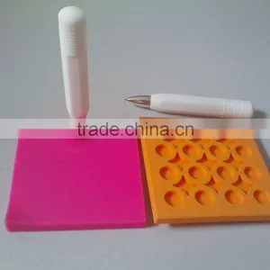 Waterproof Silicone Memo Pad/Erasable Memo Pad With Pen thumbnail-2