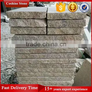 Cheap Pineapple Surface Rustic Yellow Granite Paving Stone thumbnail-3