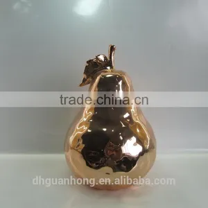 Wholesale Ceramic Pear Ornaments for Candy Container thumbnail-5
