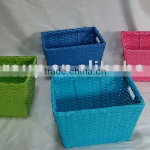 PE/PLASTIC RATTAN W/ZINC PLANT POT thumbnail-1
