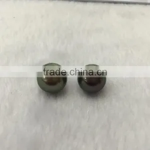 Wholesale 12-13mm AAA Peacock Green Loose Tahitian Pearl thumbnail-1
