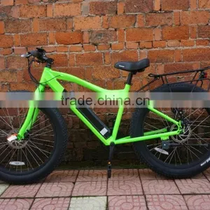 350W Brushless Hub Motor no Foldable Electric Snowmobile Fat Tire Electric Bike thumbnail-2