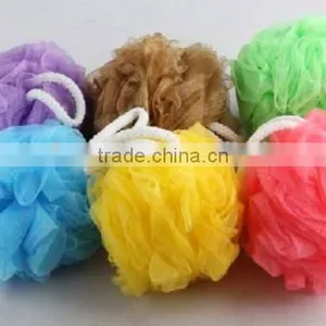 Fashion and Cheap Bath Sponge Mesh Ball Shower Bath Ball thumbnail-1