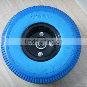 Wheelbarrow Tire 3.50-4/flat Free Tire /pu Foam Wheel thumbnail-3