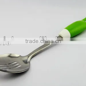 Top Sales 2014 New Design Stainless Steel Kitchenware Slotted Spoon thumbnail-3