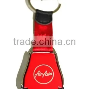 AirAsia Mini Aircraft Buckle Seatbelt Keychain thumbnail-2