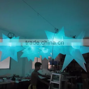 Custom Make Inflatable LED Stars Colorful Wedding Celebration Lighting Inflatable Star thumbnail-4
