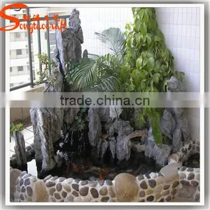 Hot Sale Stylized All Kinds of Garden Wall Fountain Indoor Artificial Waterfall Fountain thumbnail-1