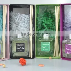 Fragrance Oil Air Freshener Reed Stick Aroma Diffuser Packaging With Aluminum Cap thumbnail-1