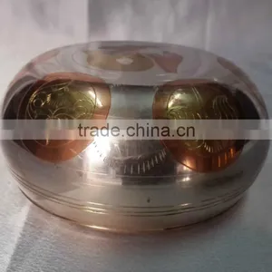 Best Selling Silver Plated Tibetan Meditation & Healing Singing Bowl thumbnail-5