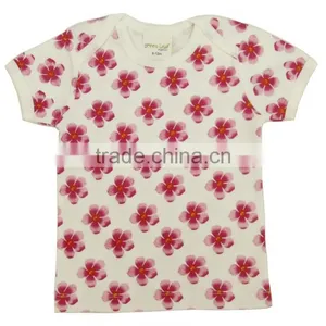 New Style Comfortable Polo t Shirt and Pant for Babies With Organic Short Sleeve Printed Babys t Shirt thumbnail-1