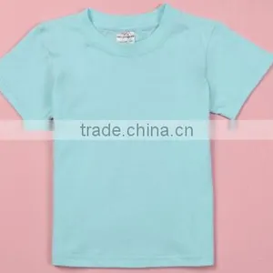 2015-2016 Hot Sale Cotton Blank Kids T-shirt thumbnail-4
