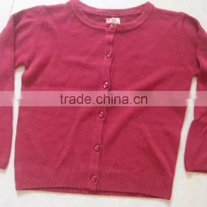 OEM Service Breathable Long Sleeve Woolen Sweater Designs Crew-neck Mohair Child Sweater(BKNB5303) thumbnail-1
