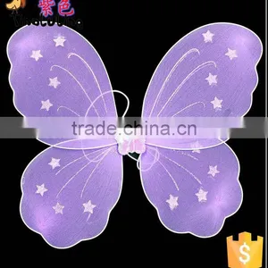 Wholesale Factory Directly Girls Single Cheap Angle Fairy Wings for Party Decorations thumbnail-3