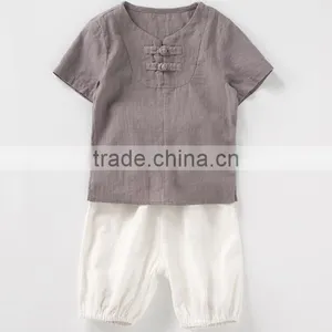 Zm35672a Wholesale Clothes Manufacturer 2017 Fashion Kids Clothing Set thumbnail-6