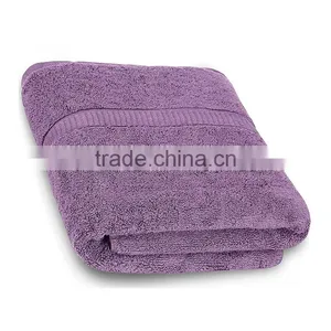 Easy Care and Soft Square 100% Ring Spun Combed Cotton Towel for Bathroom thumbnail-2